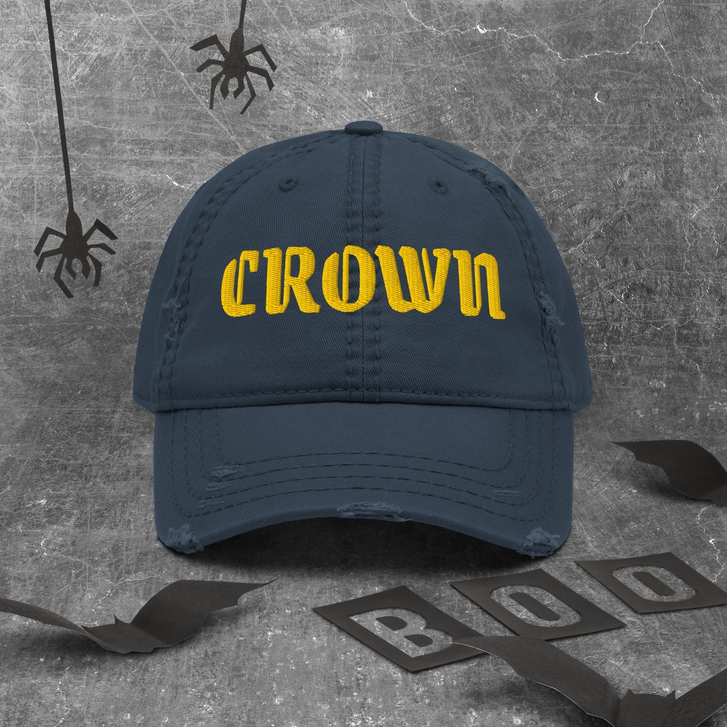 Distressed Dad Hat - The Crown EmporiumDistressed Dad Hat