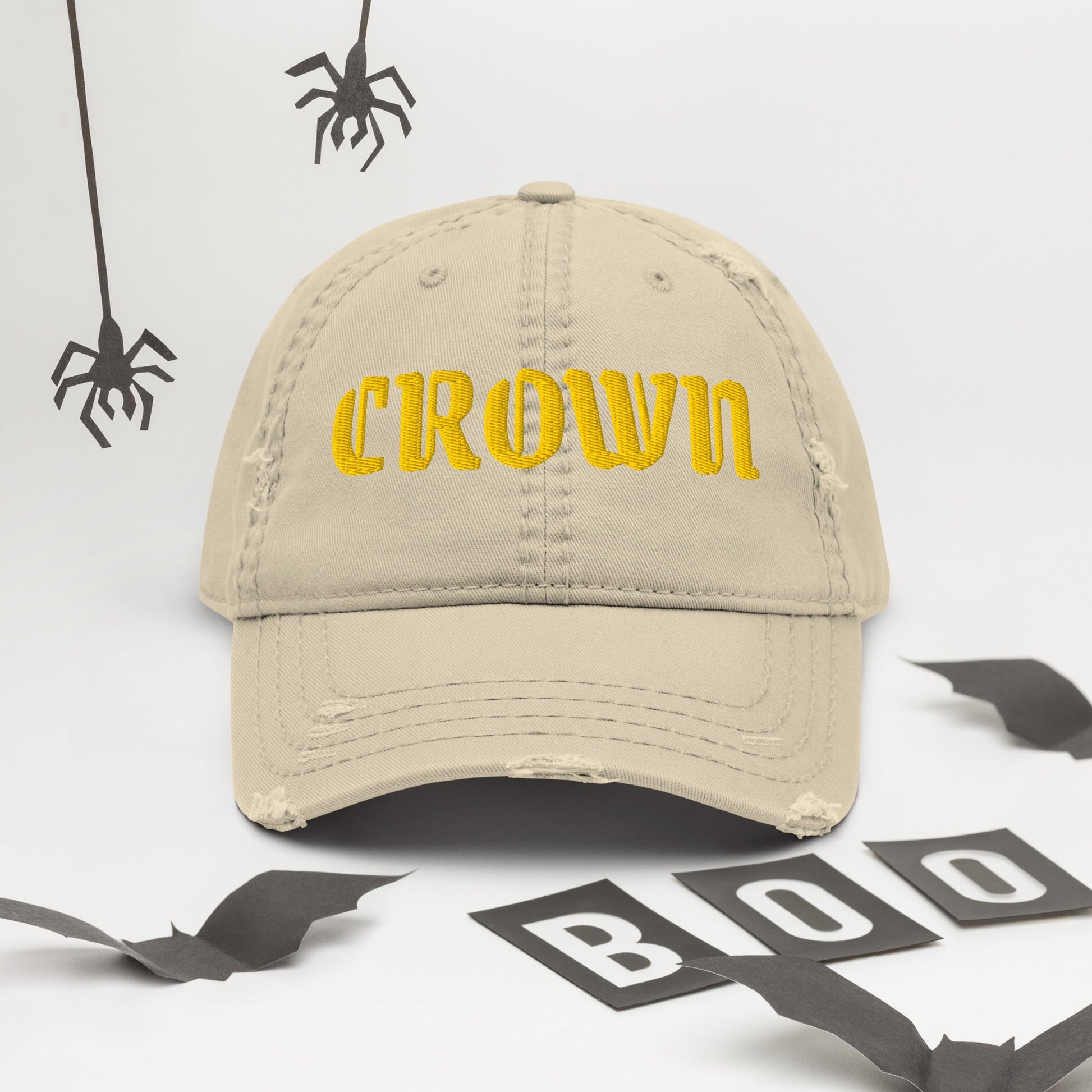 Distressed Dad Hat - The Crown EmporiumDistressed Dad Hat