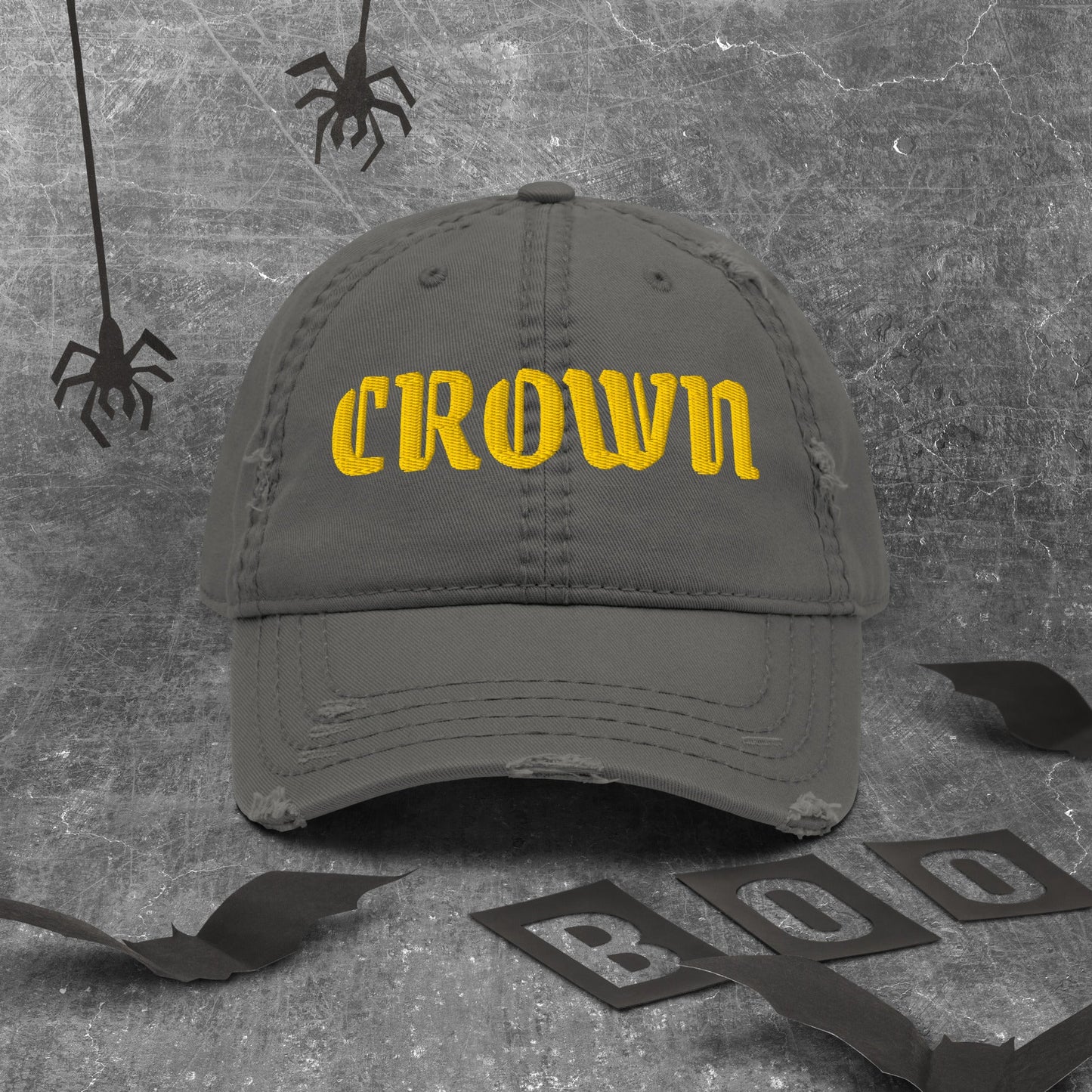 Distressed Dad Hat - The Crown EmporiumDistressed Dad Hat