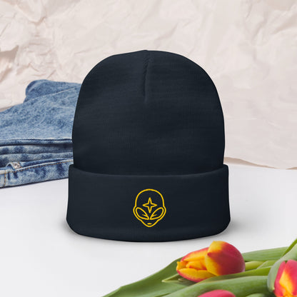 Embroidered Beanie - The Crown EmporiumEmbroidered Beanie