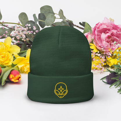 Embroidered Beanie - The Crown EmporiumEmbroidered Beanie