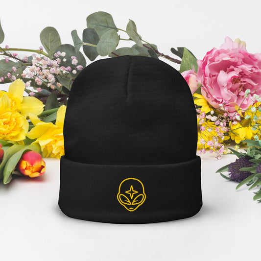 Embroidered Beanie - The Crown EmporiumEmbroidered Beanie