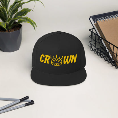 Flat Bill Cap - The Crown EmporiumFlat Bill Cap