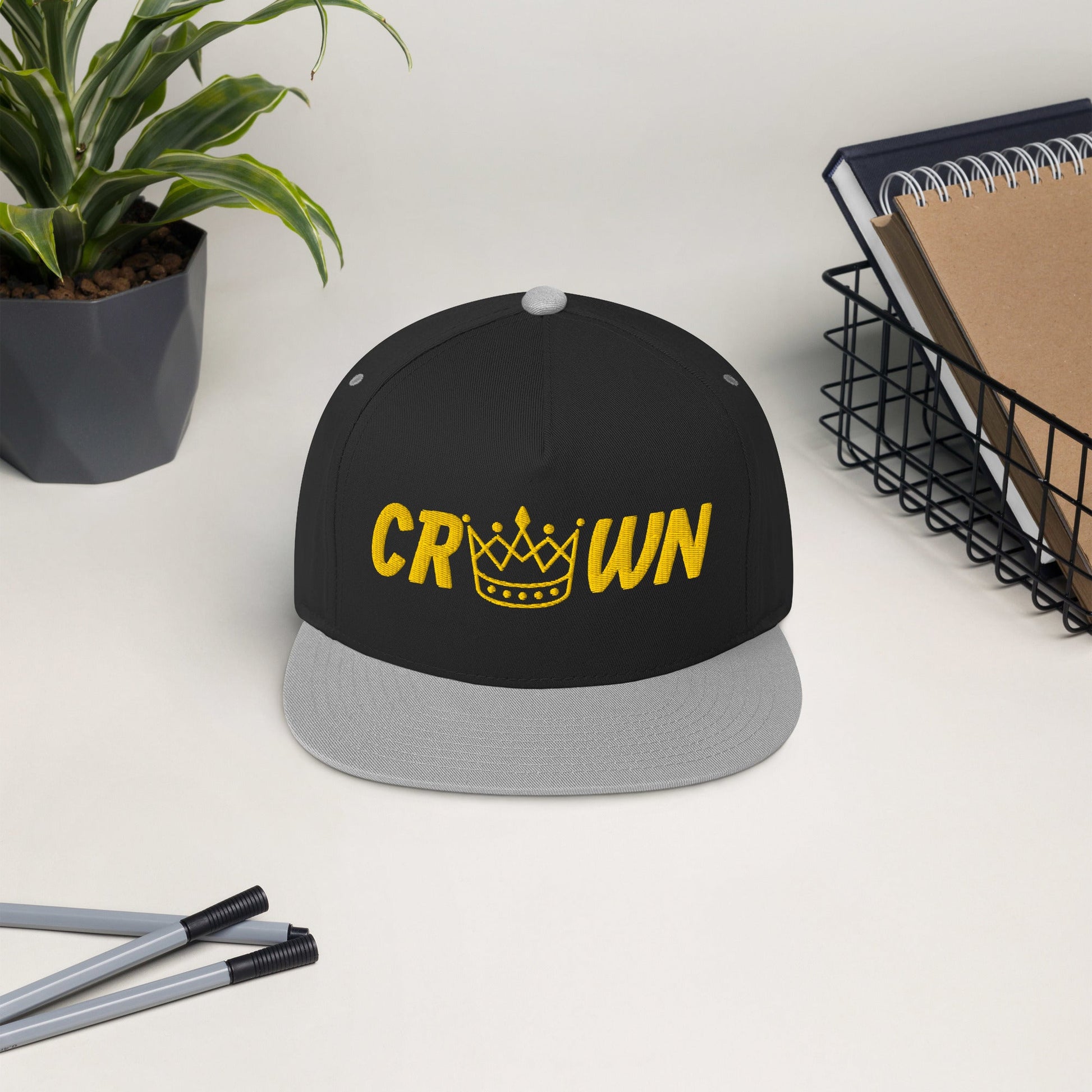 Flat Bill Cap - The Crown EmporiumFlat Bill Cap