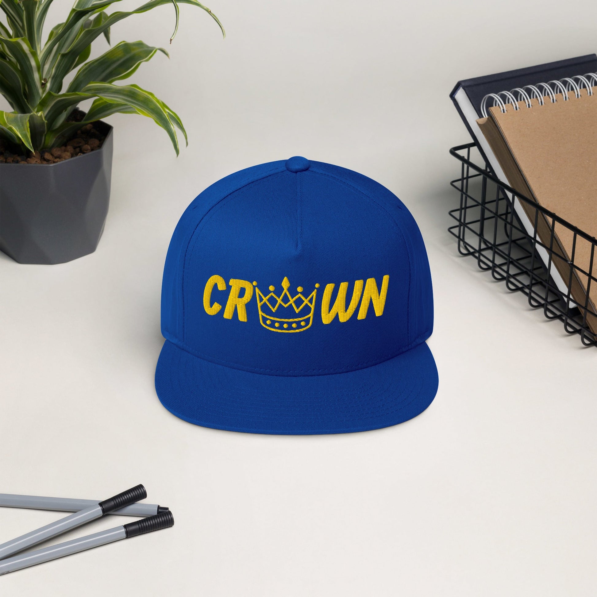 Flat Bill Cap - The Crown EmporiumFlat Bill Cap