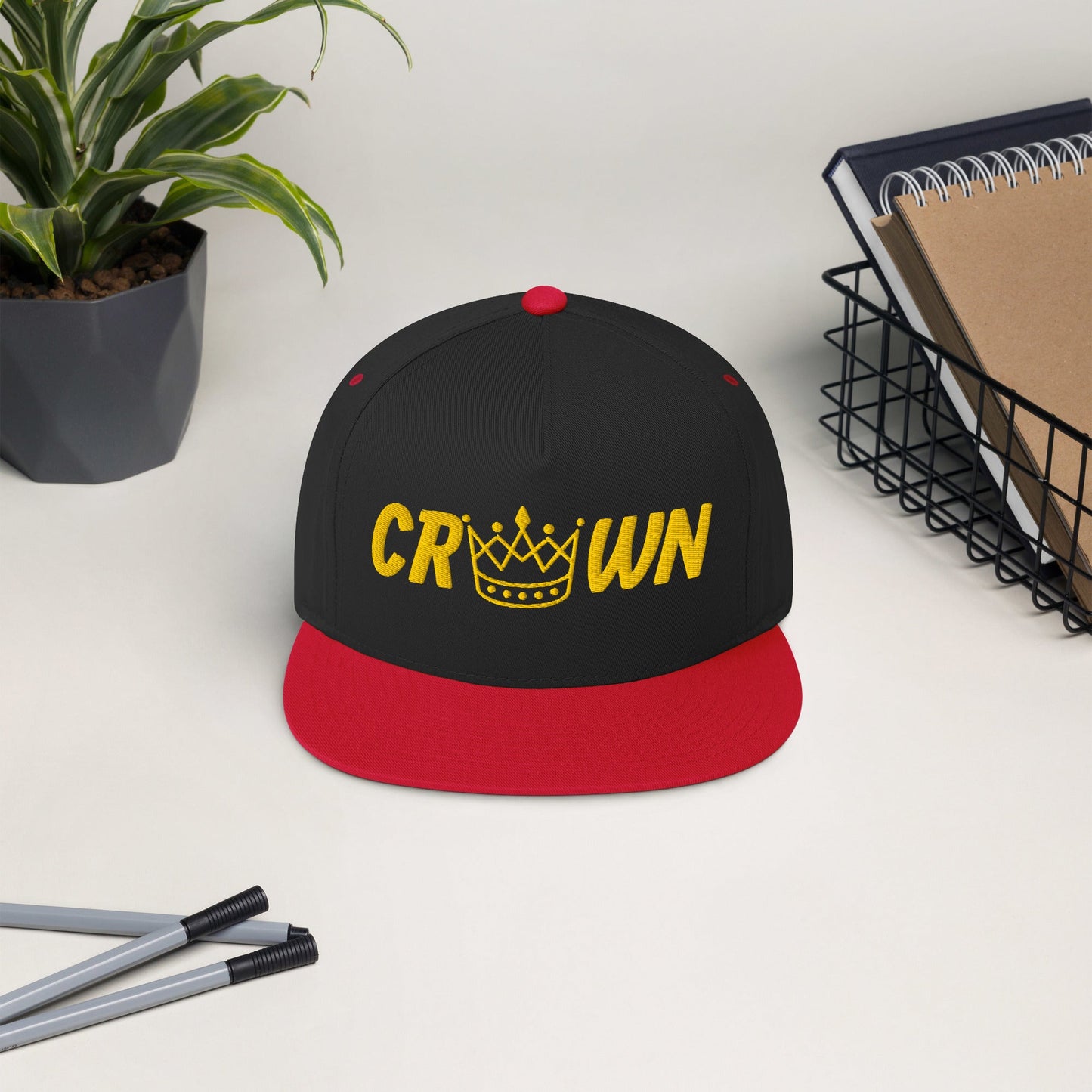 Flat Bill Cap - The Crown EmporiumFlat Bill Cap