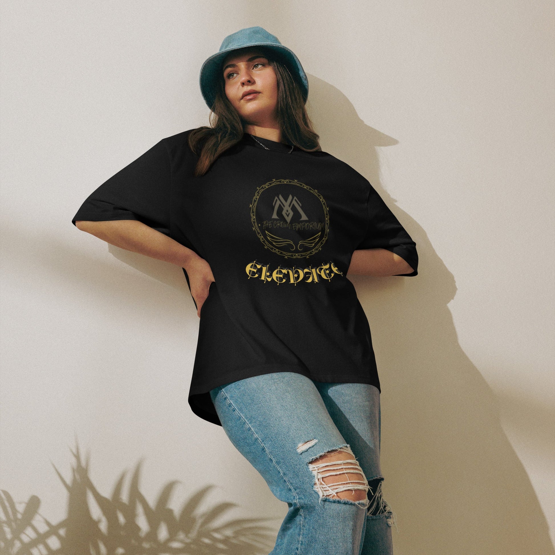 Oversized heavyweight t-shirt - The Crown Emporium Oversized heavyweight t-shirt