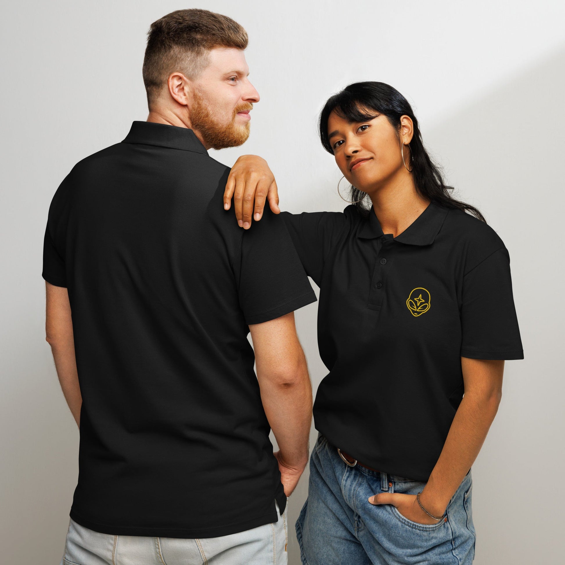 Premium pique polo shirt - The Crown Emporium Premium pique polo shirt