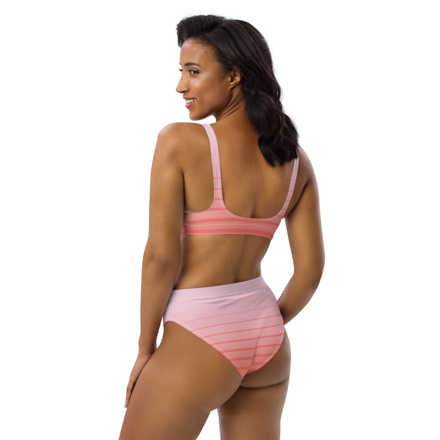 Recycled high - waisted bikini - The Crown EmporiumRecycled high - waisted bikini