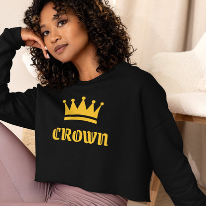 Royal Crop Sweatshirt - The Crown EmporiumRoyal Crop Sweatshirt