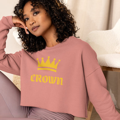 Royal Crop Sweatshirt - The Crown EmporiumRoyal Crop Sweatshirt