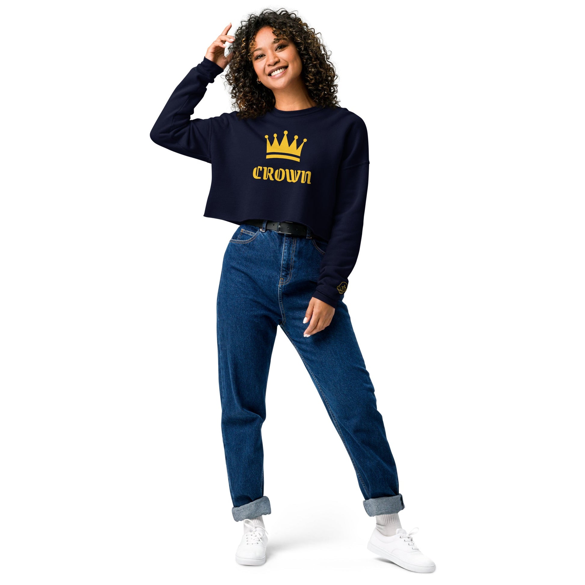 Royal Crop Sweatshirt - The Crown EmporiumRoyal Crop Sweatshirt