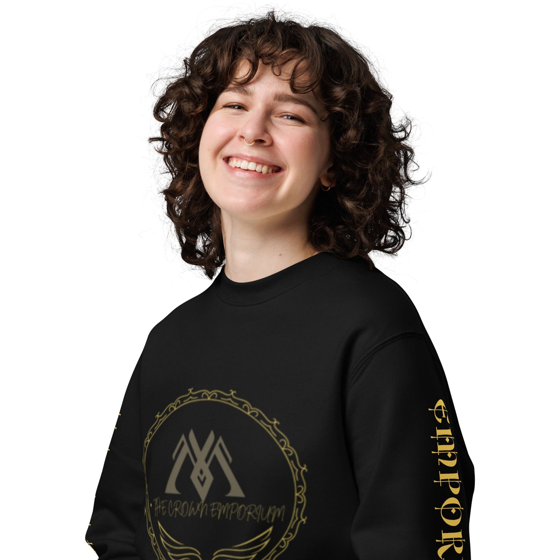 Unisex eco sweatshirt - The Crown EmporiumUnisex eco sweatshirt